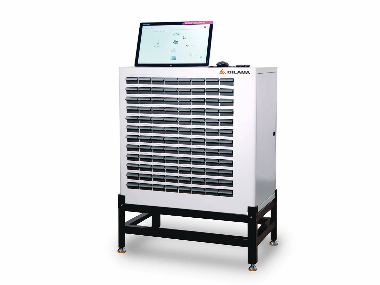 Cajón metálico extendido