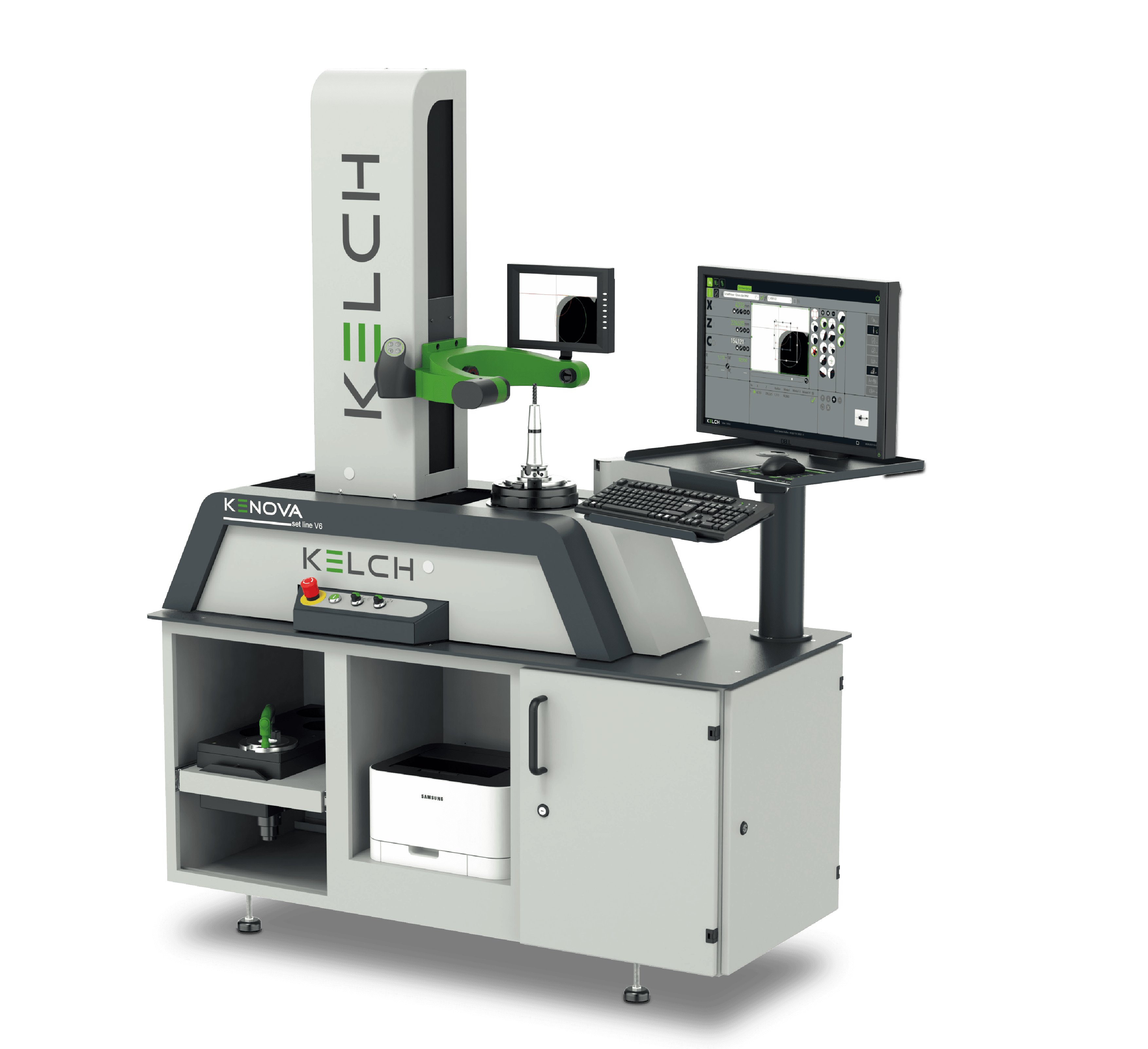 KELCH V6xx Fully Automatic Tool Presetter Tool Measurement Solution