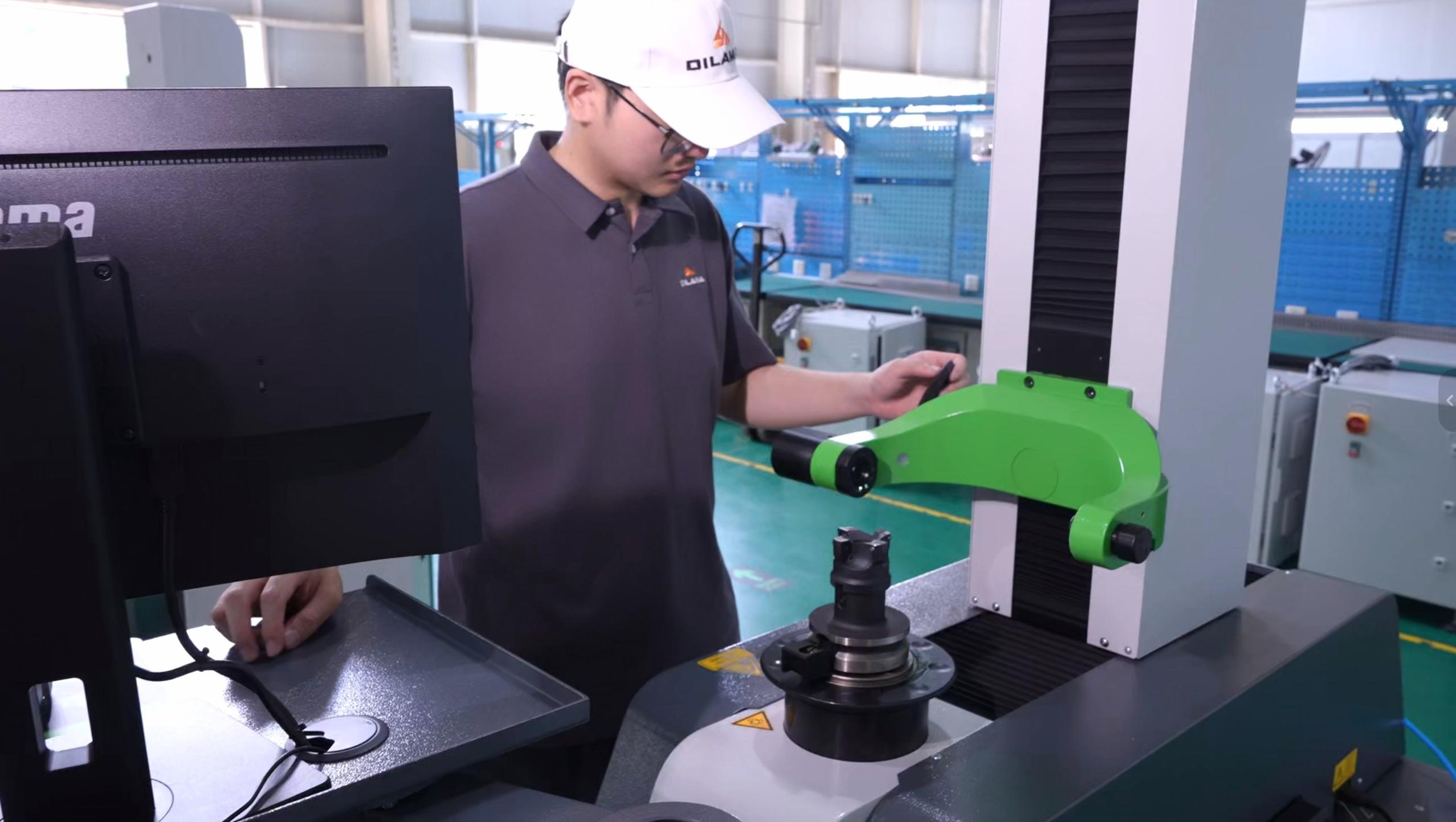 DILAMA Technical Team Visits HaLiang for KELCH Tool Presetter Technical Exchange